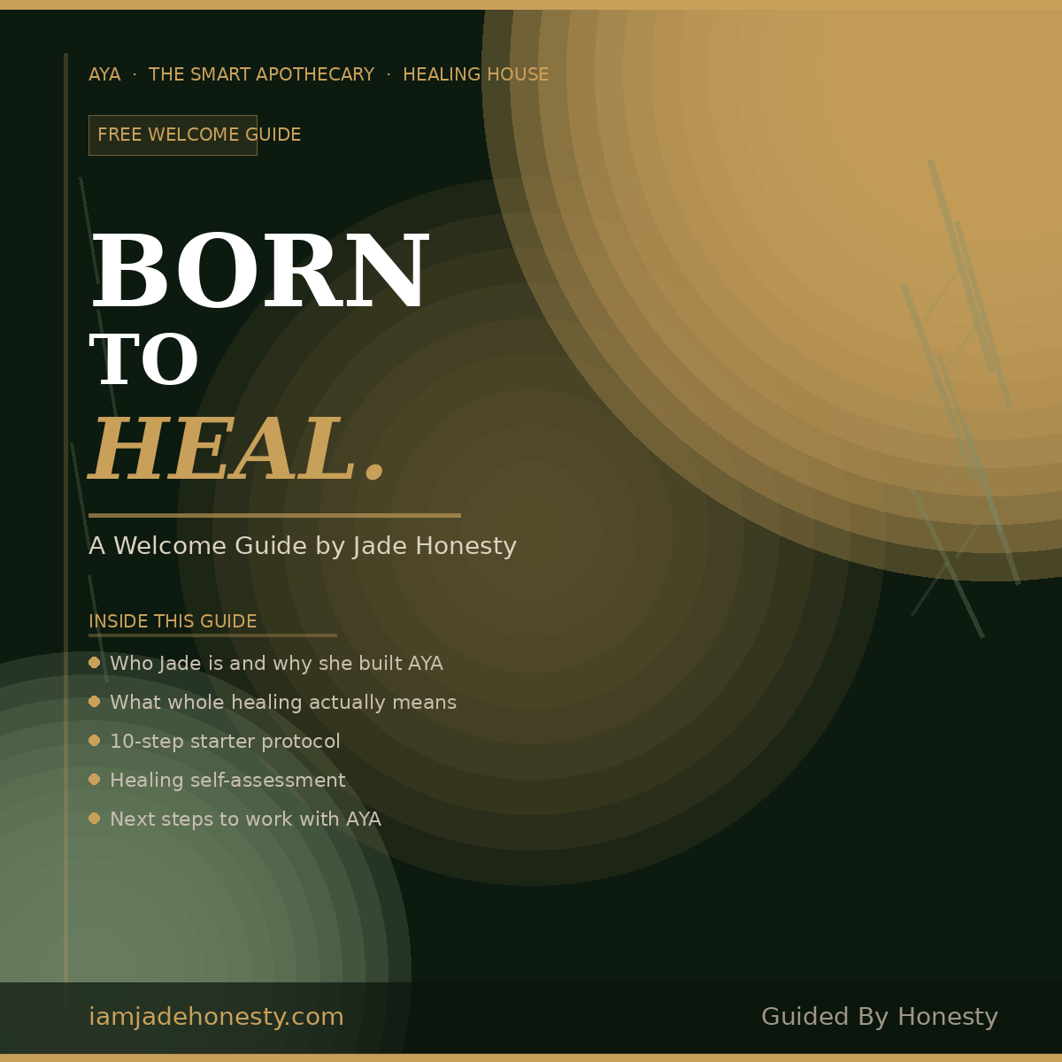 Born to Heal : A Welcome Guide