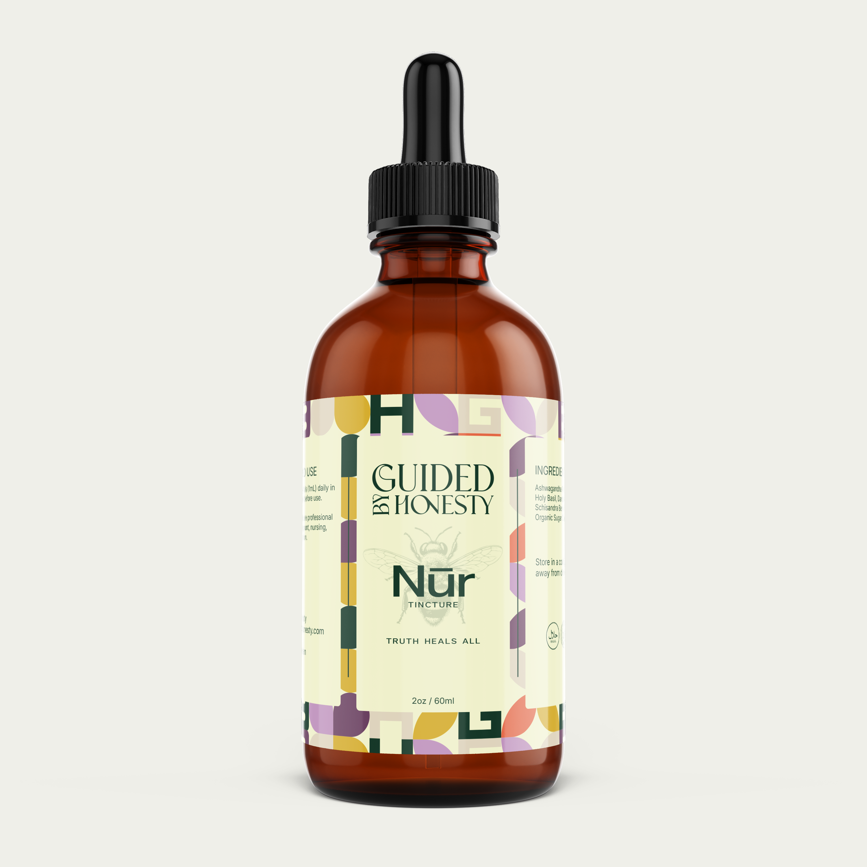Nūr – Herbal Wellness Tincture for Balance, Clarity & Energy